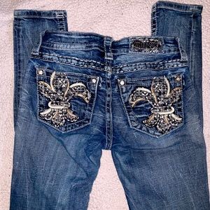 Miss me skinny jeans size 25
